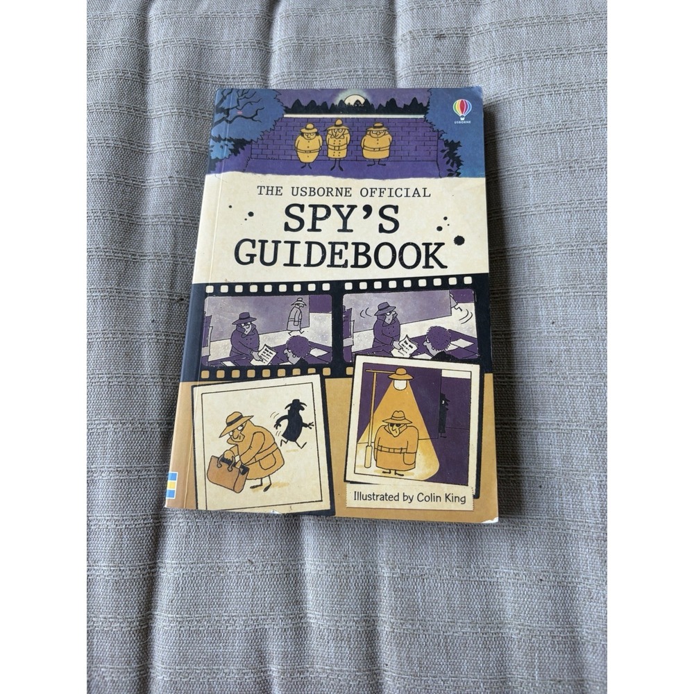 Usborne Official Spy's Guidebook by Colin King Paperback Activity Book 2014